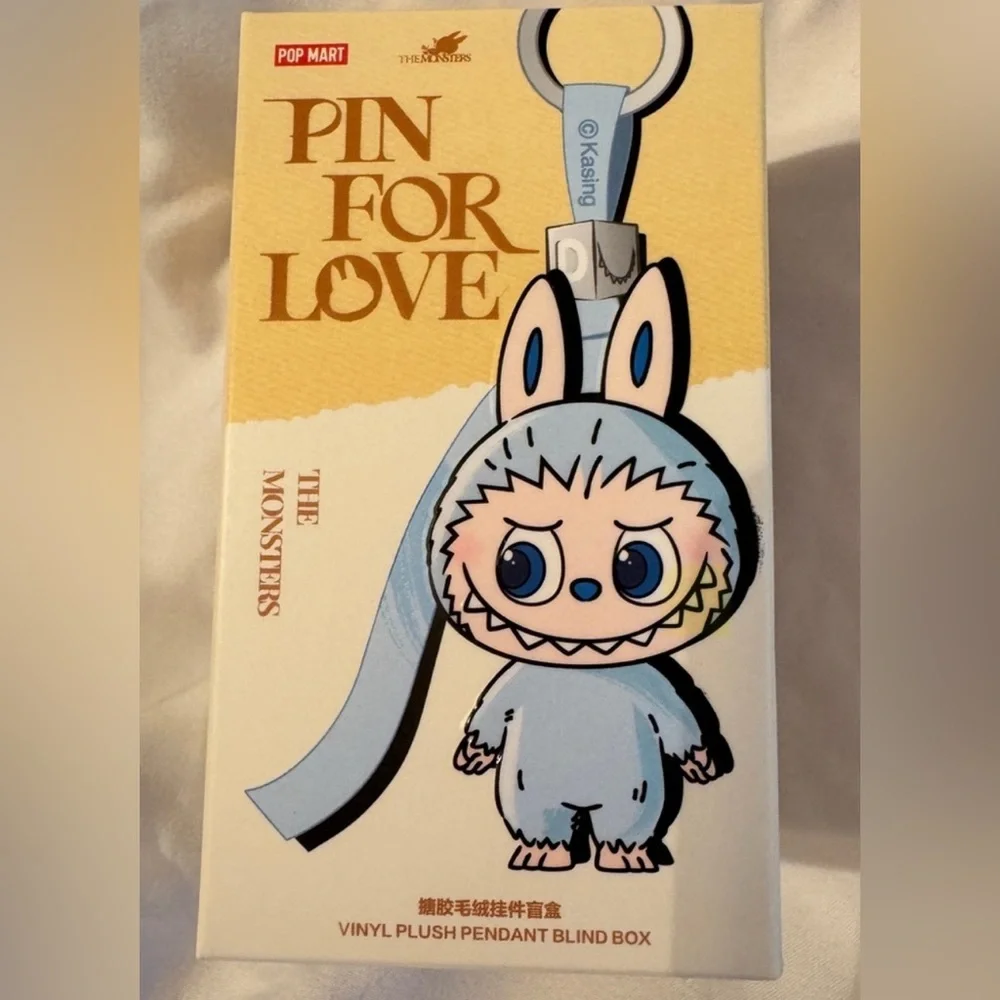 THE MONSTERS Pin for Love Series-Vinyl Plush Pendant Blind Box (D) - Picture 2 of 5
